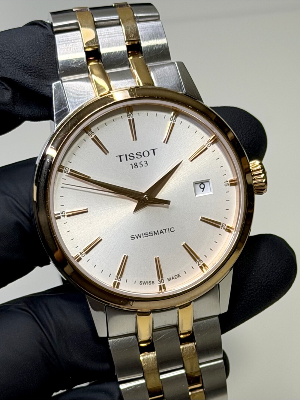 Tissot Classic Dream T129407A Swissmatic Date Two-Tone Men’s 42mm Luxury Watch